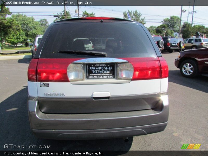 Frost White / Light Gray 2005 Buick Rendezvous CX AWD