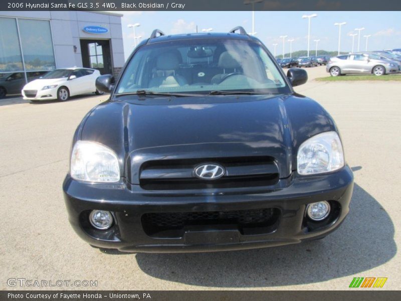 Black Obsidian / Gray 2006 Hyundai Santa Fe GLS 3.5 4WD