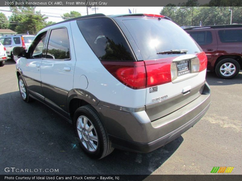 Frost White / Light Gray 2005 Buick Rendezvous CX AWD