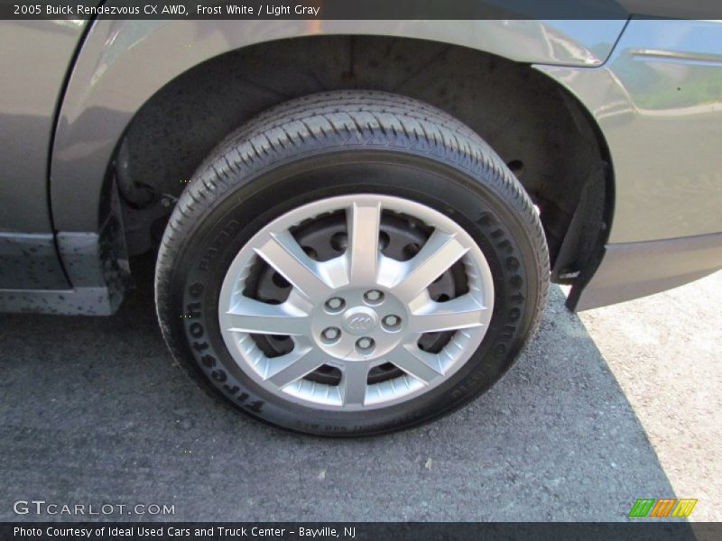 Frost White / Light Gray 2005 Buick Rendezvous CX AWD