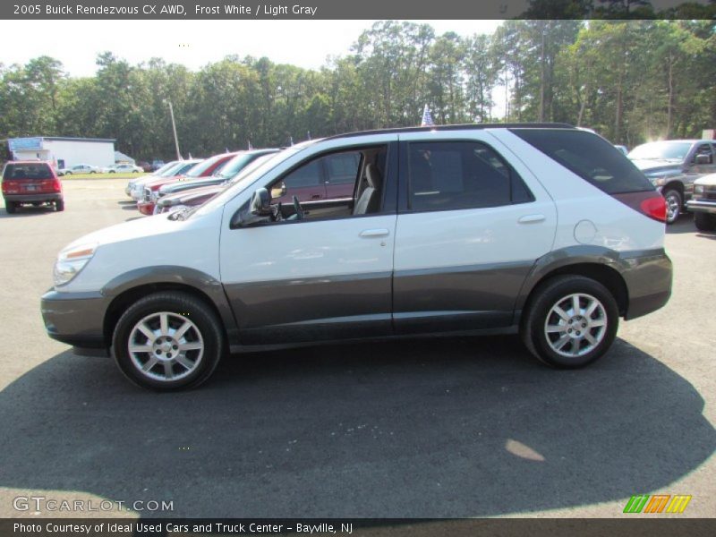 Frost White / Light Gray 2005 Buick Rendezvous CX AWD