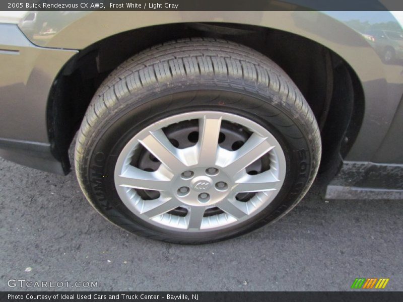 Frost White / Light Gray 2005 Buick Rendezvous CX AWD