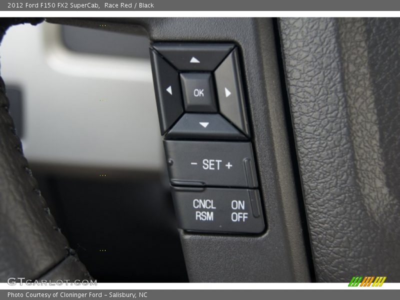 Controls of 2012 F150 FX2 SuperCab