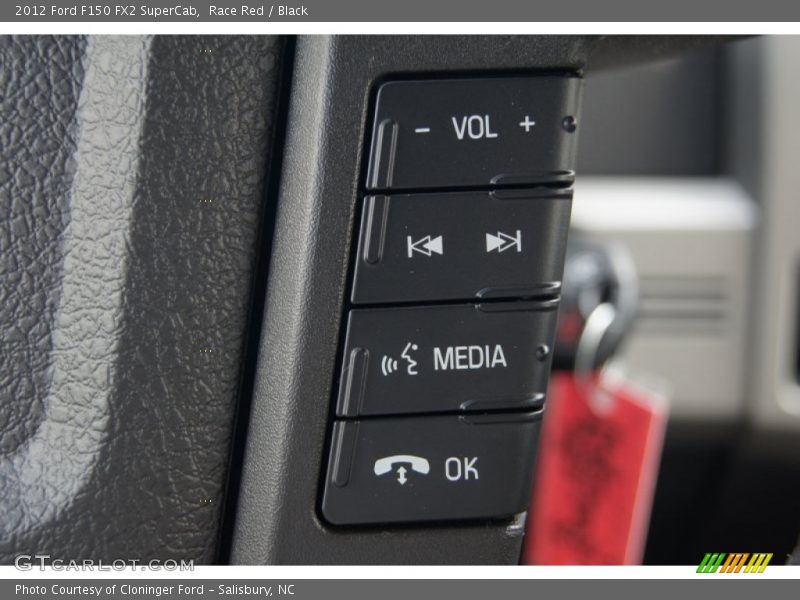 Controls of 2012 F150 FX2 SuperCab