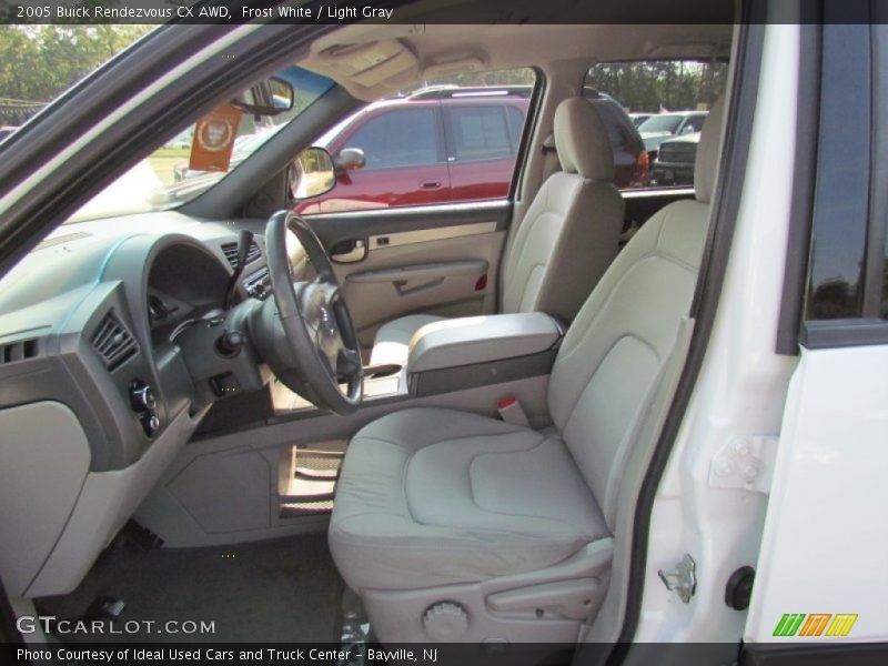 Frost White / Light Gray 2005 Buick Rendezvous CX AWD