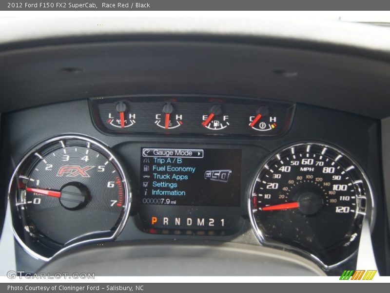  2012 F150 FX2 SuperCab FX2 SuperCab Gauges