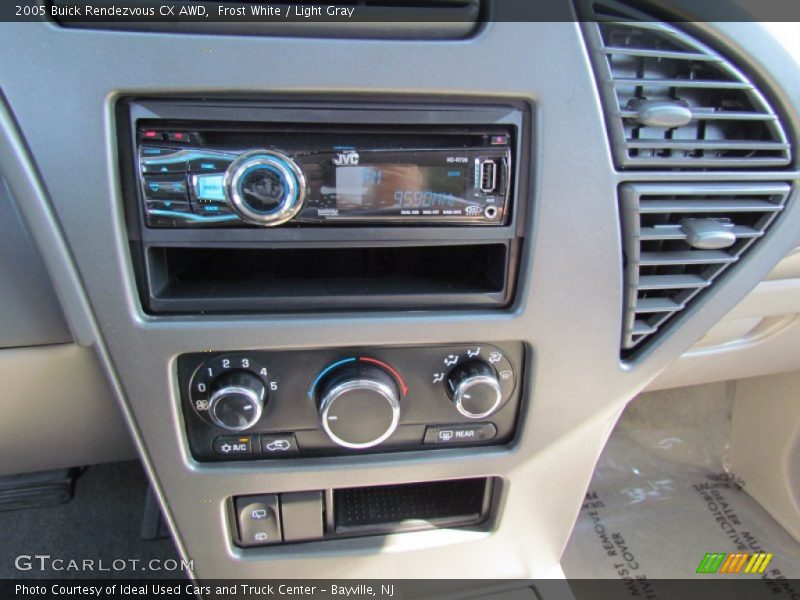 Frost White / Light Gray 2005 Buick Rendezvous CX AWD