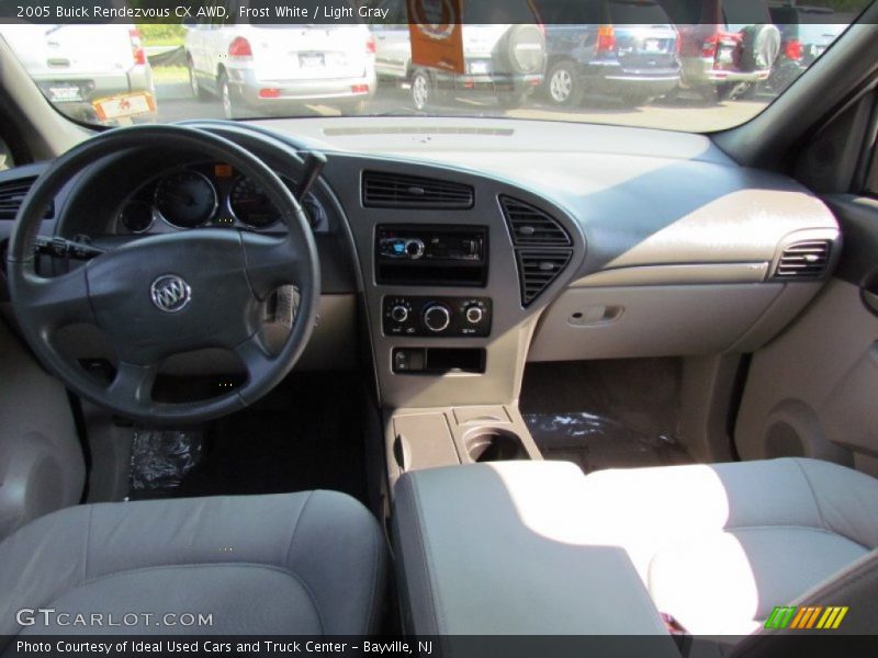 Frost White / Light Gray 2005 Buick Rendezvous CX AWD