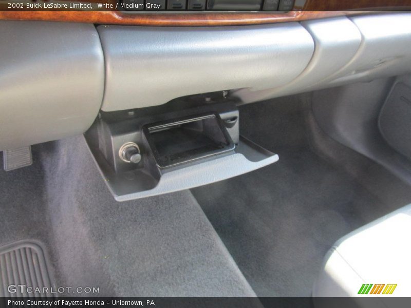 White / Medium Gray 2002 Buick LeSabre Limited
