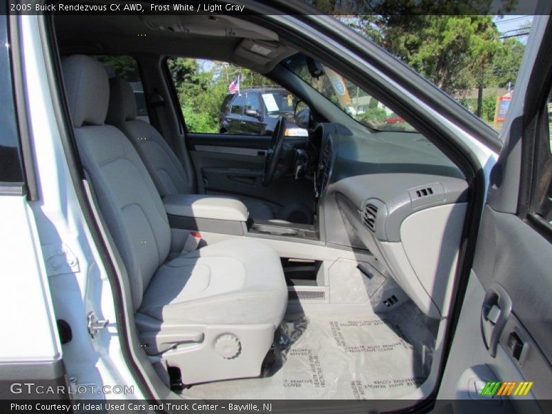 Frost White / Light Gray 2005 Buick Rendezvous CX AWD