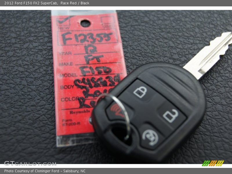 Race Red / Black 2012 Ford F150 FX2 SuperCab