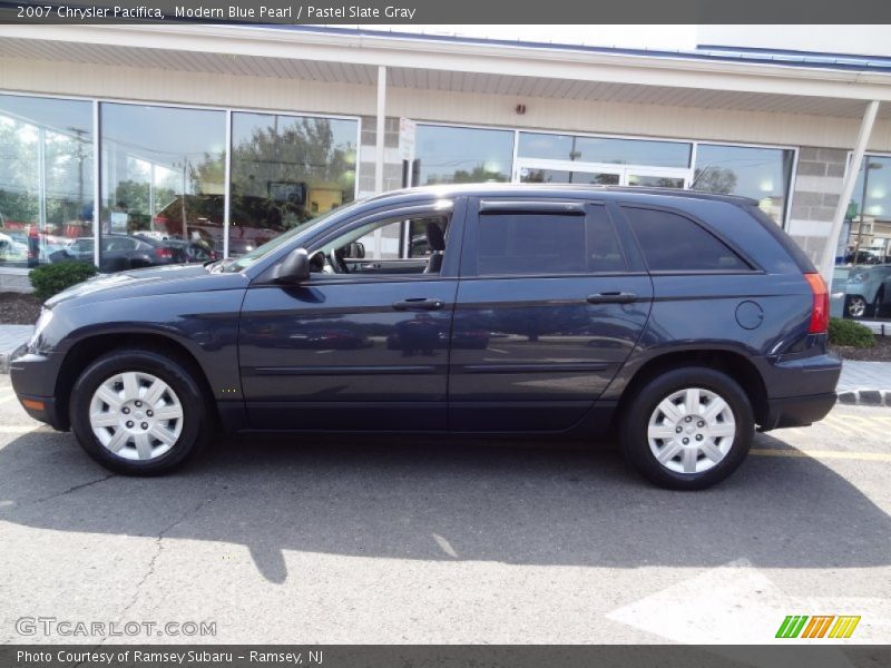 Modern Blue Pearl / Pastel Slate Gray 2007 Chrysler Pacifica