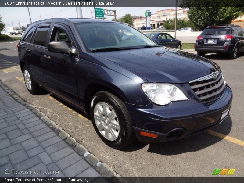 Modern Blue Pearl / Pastel Slate Gray 2007 Chrysler Pacifica