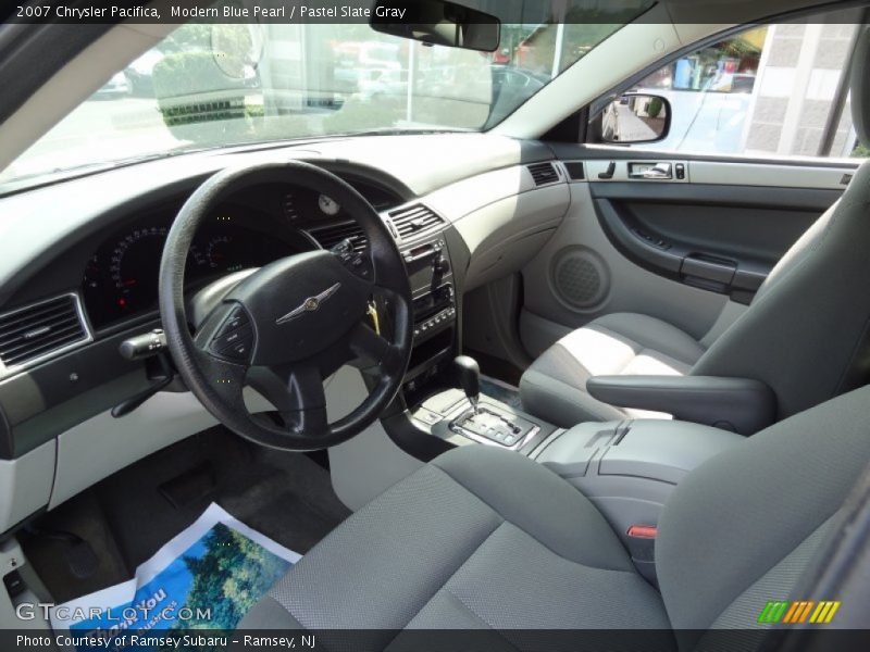 Modern Blue Pearl / Pastel Slate Gray 2007 Chrysler Pacifica