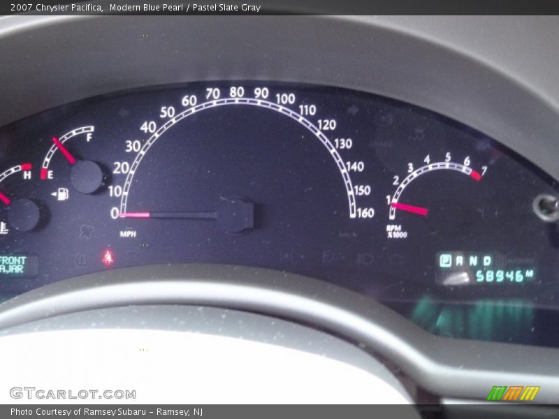 Modern Blue Pearl / Pastel Slate Gray 2007 Chrysler Pacifica
