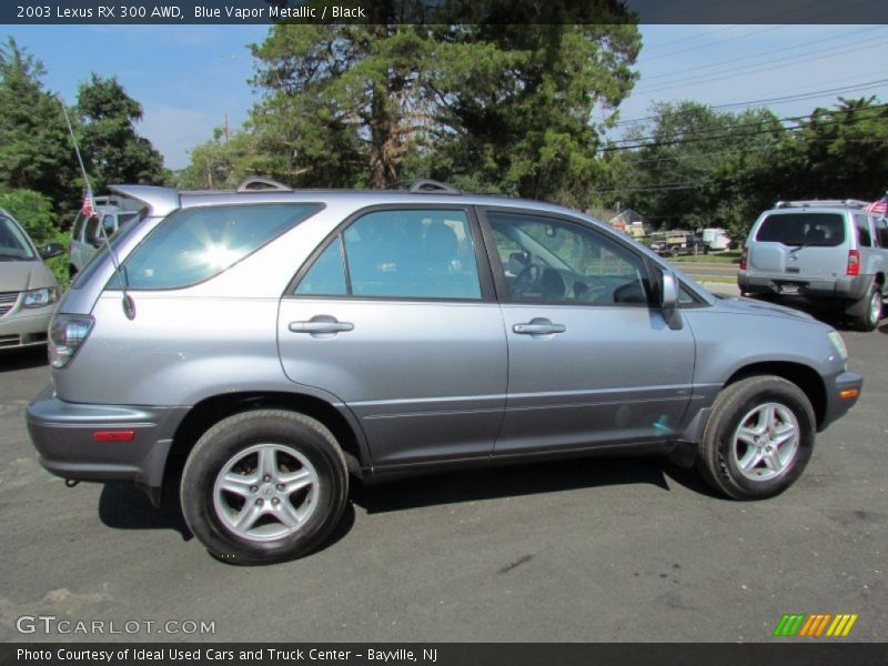 Blue Vapor Metallic / Black 2003 Lexus RX 300 AWD
