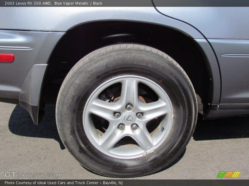 Blue Vapor Metallic / Black 2003 Lexus RX 300 AWD