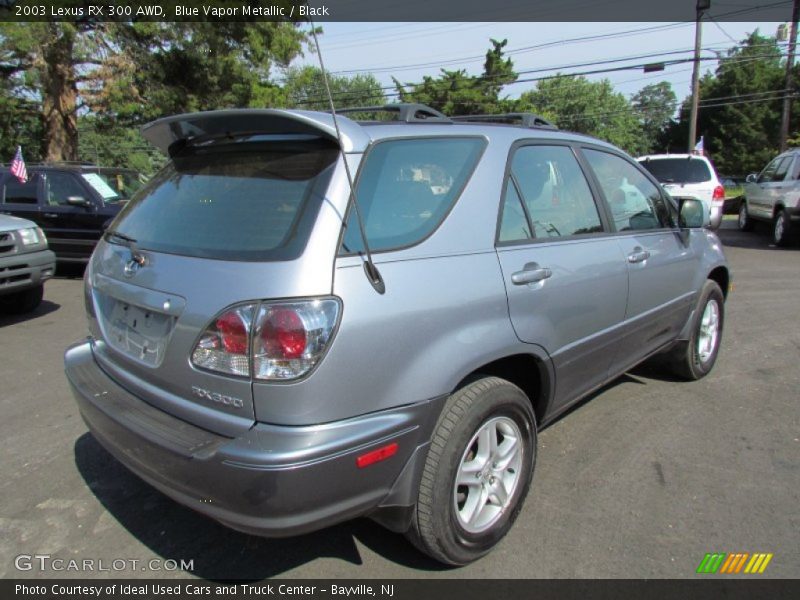 Blue Vapor Metallic / Black 2003 Lexus RX 300 AWD