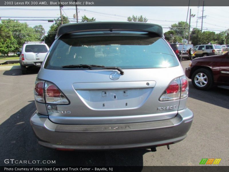 Blue Vapor Metallic / Black 2003 Lexus RX 300 AWD