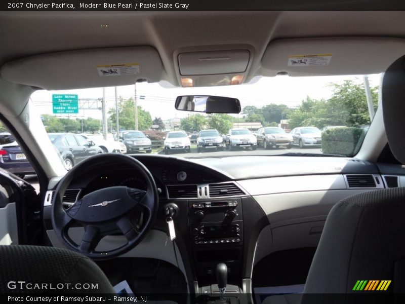 Modern Blue Pearl / Pastel Slate Gray 2007 Chrysler Pacifica