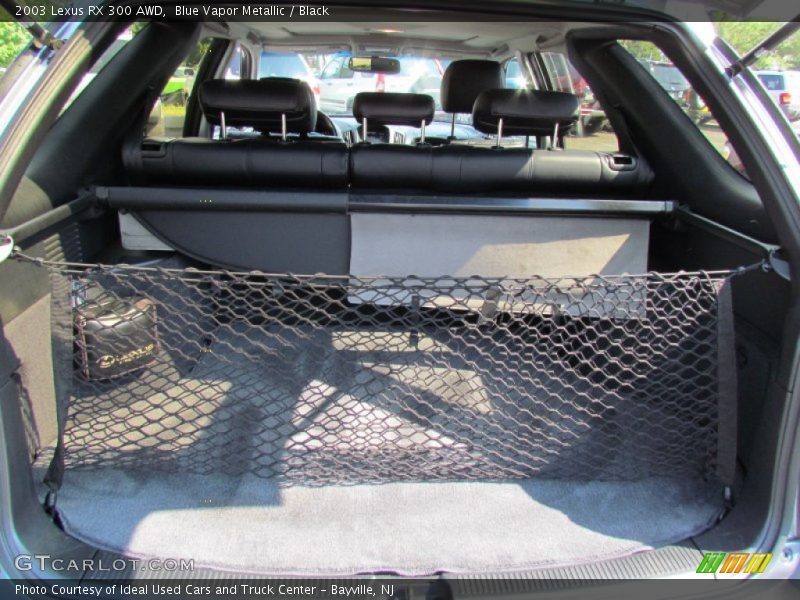 Blue Vapor Metallic / Black 2003 Lexus RX 300 AWD