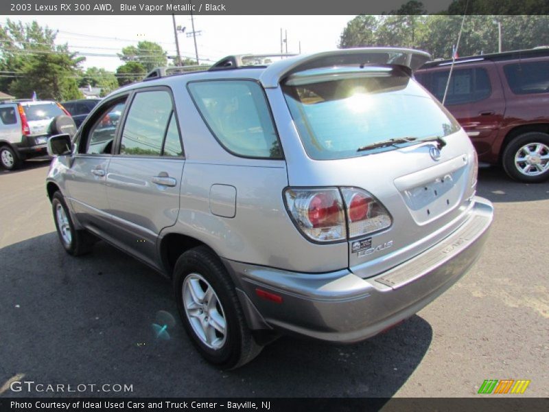 Blue Vapor Metallic / Black 2003 Lexus RX 300 AWD