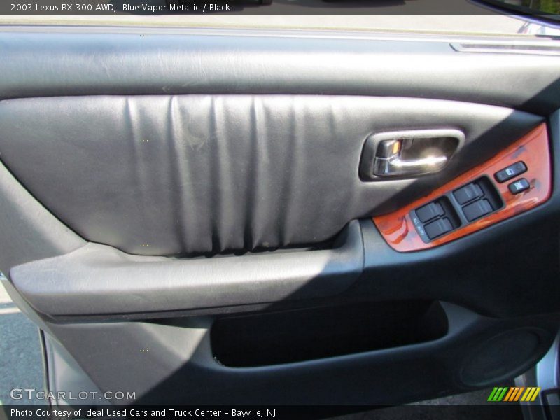 Blue Vapor Metallic / Black 2003 Lexus RX 300 AWD