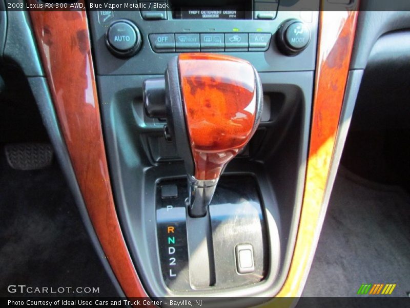 Blue Vapor Metallic / Black 2003 Lexus RX 300 AWD