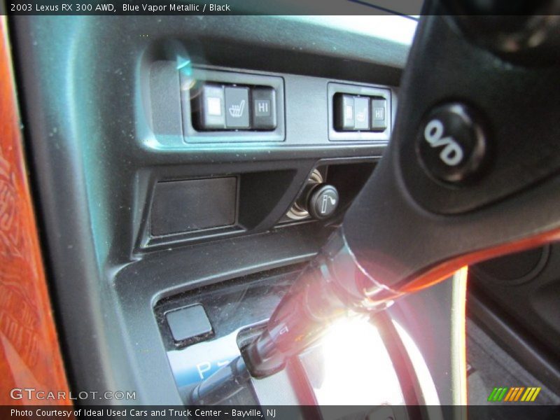Blue Vapor Metallic / Black 2003 Lexus RX 300 AWD
