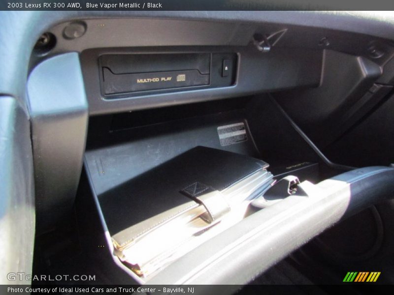 Blue Vapor Metallic / Black 2003 Lexus RX 300 AWD