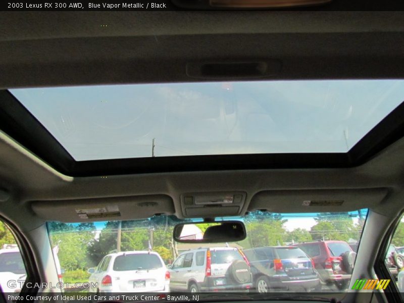 Blue Vapor Metallic / Black 2003 Lexus RX 300 AWD