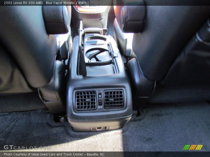 Blue Vapor Metallic / Black 2003 Lexus RX 300 AWD