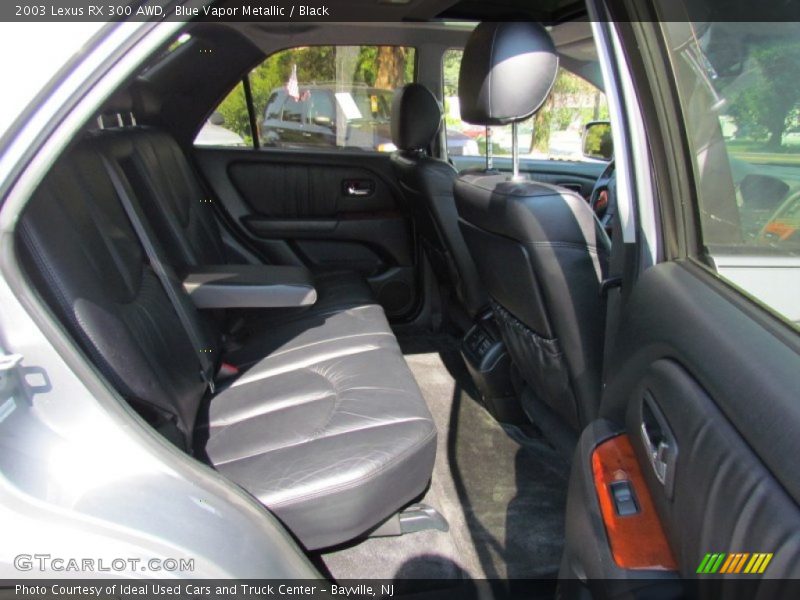 Blue Vapor Metallic / Black 2003 Lexus RX 300 AWD