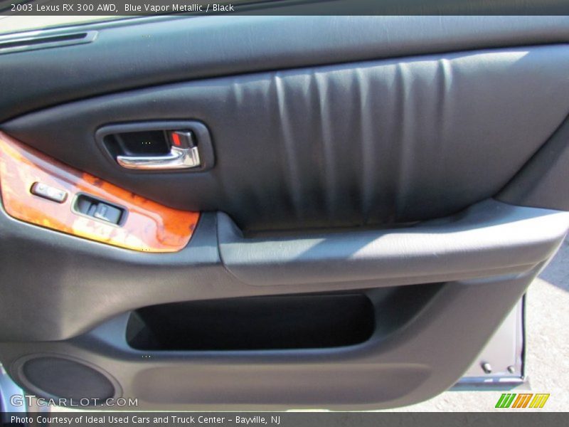 Blue Vapor Metallic / Black 2003 Lexus RX 300 AWD
