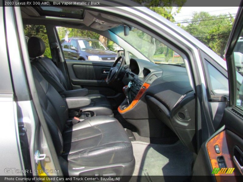 Blue Vapor Metallic / Black 2003 Lexus RX 300 AWD