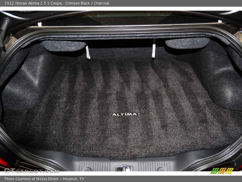 Crimson Black / Charcoal 2012 Nissan Altima 2.5 S Coupe