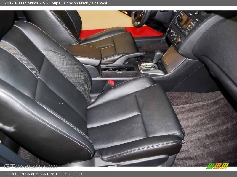 Crimson Black / Charcoal 2012 Nissan Altima 2.5 S Coupe