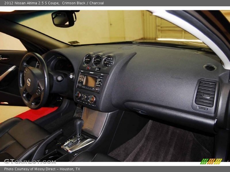 Crimson Black / Charcoal 2012 Nissan Altima 2.5 S Coupe