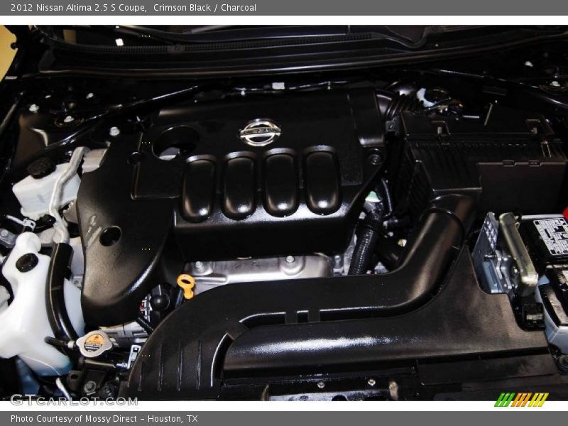 Crimson Black / Charcoal 2012 Nissan Altima 2.5 S Coupe