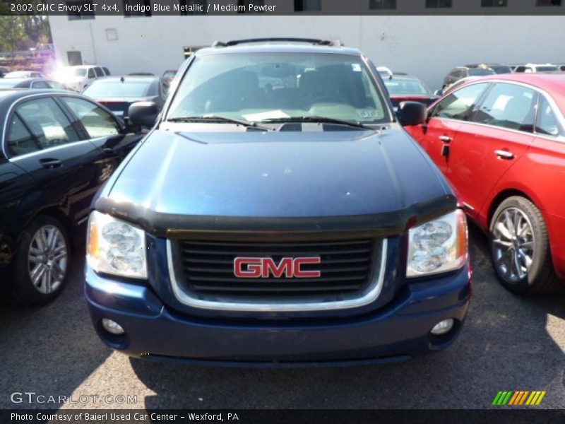 Indigo Blue Metallic / Medium Pewter 2002 GMC Envoy SLT 4x4