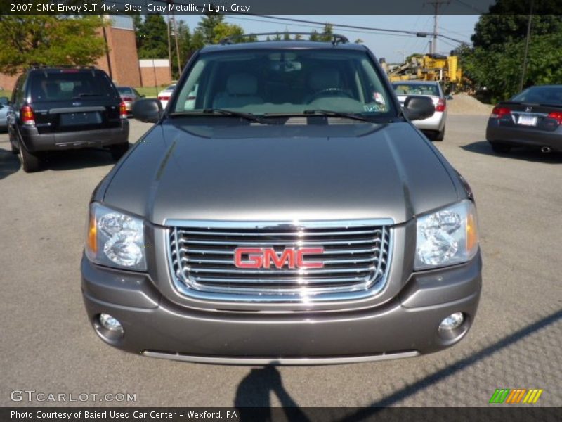 Steel Gray Metallic / Light Gray 2007 GMC Envoy SLT 4x4