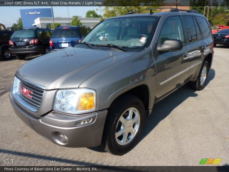 Steel Gray Metallic / Light Gray 2007 GMC Envoy SLT 4x4