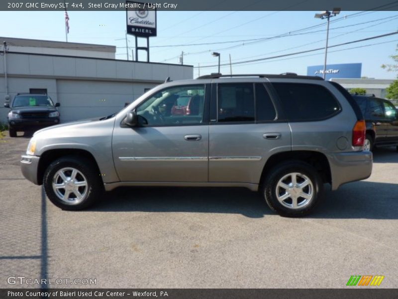 Steel Gray Metallic / Light Gray 2007 GMC Envoy SLT 4x4