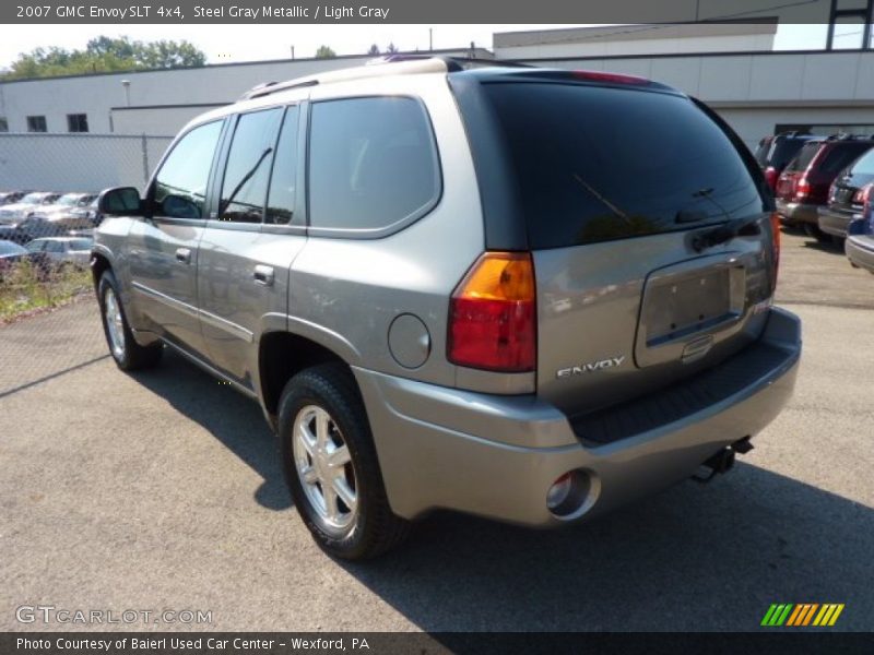 Steel Gray Metallic / Light Gray 2007 GMC Envoy SLT 4x4
