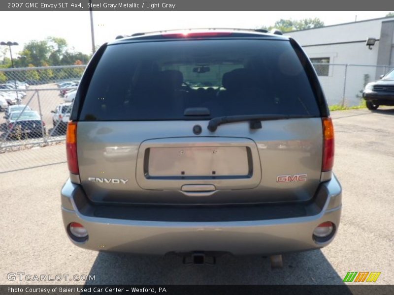 Steel Gray Metallic / Light Gray 2007 GMC Envoy SLT 4x4