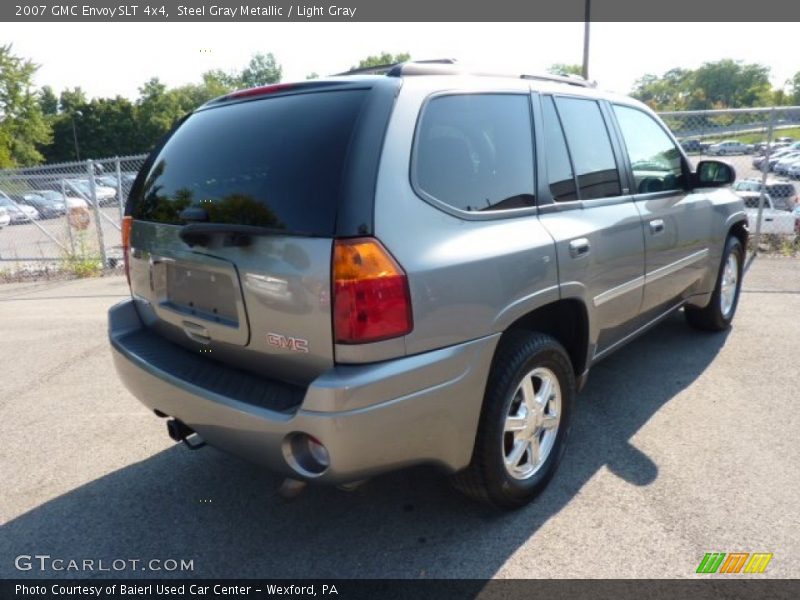 Steel Gray Metallic / Light Gray 2007 GMC Envoy SLT 4x4