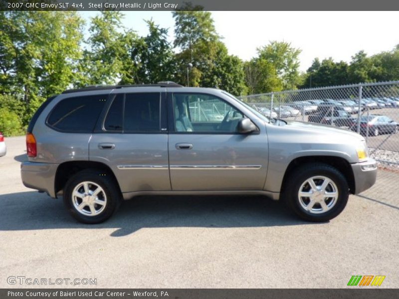 Steel Gray Metallic / Light Gray 2007 GMC Envoy SLT 4x4