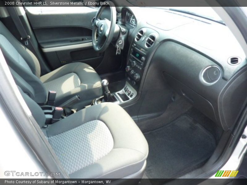 Silverstone Metallic / Ebony Black 2008 Chevrolet HHR LS
