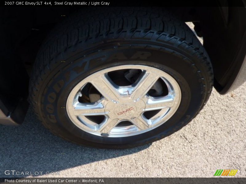 Steel Gray Metallic / Light Gray 2007 GMC Envoy SLT 4x4