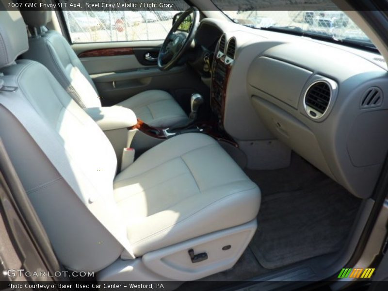 Steel Gray Metallic / Light Gray 2007 GMC Envoy SLT 4x4